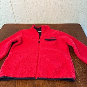 Columbia Sherpa/Fleece Jacket Women’s XL Pink